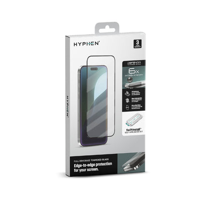 DEFENDR Full Coverage Tempered Glass