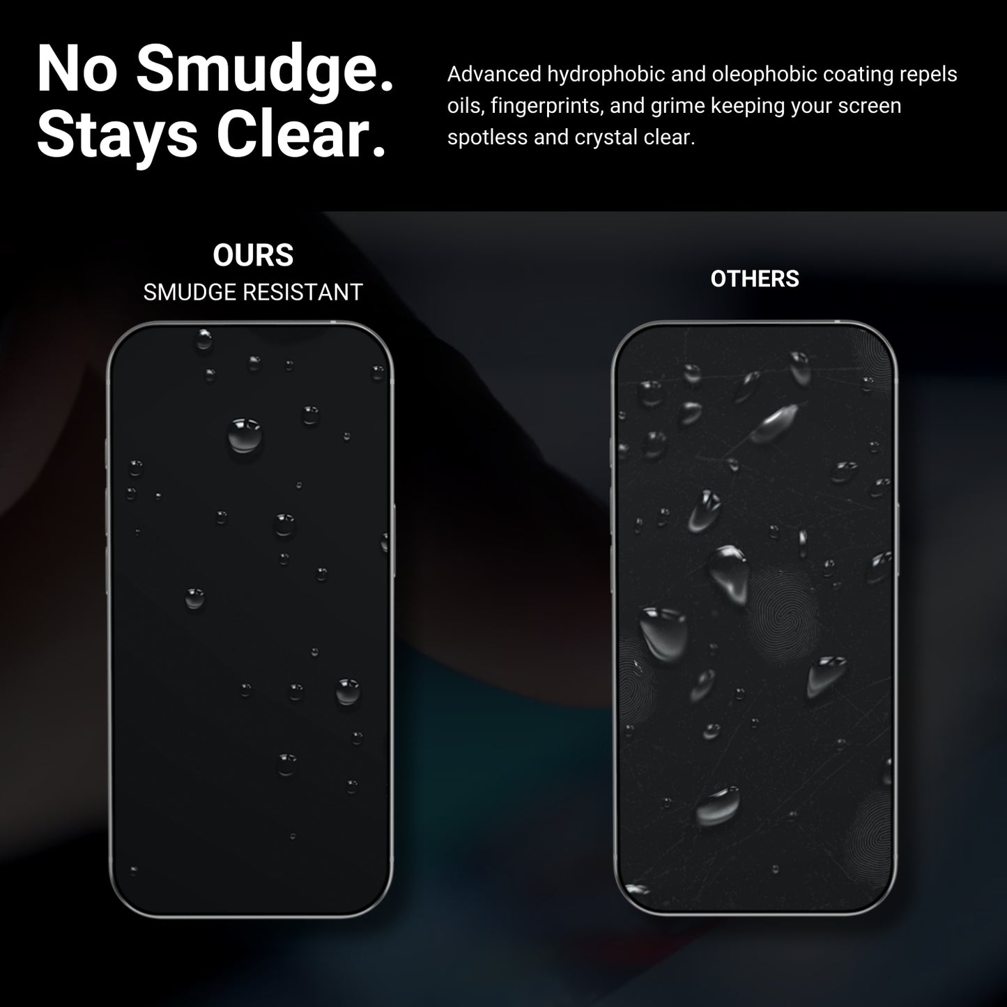DEFENDR Privacy Tempered Glass with Applicator