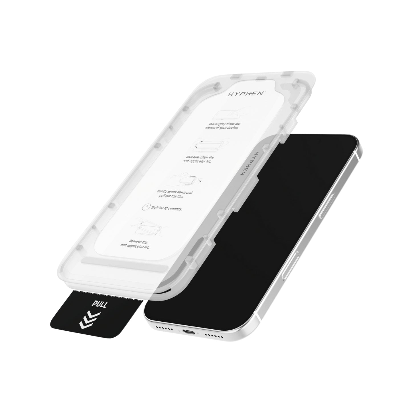 DEFENDR Privacy Tempered Glass with Applicator