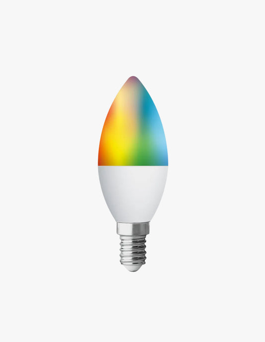 iO WiFi Candle Bulb With Multicolor Led Light