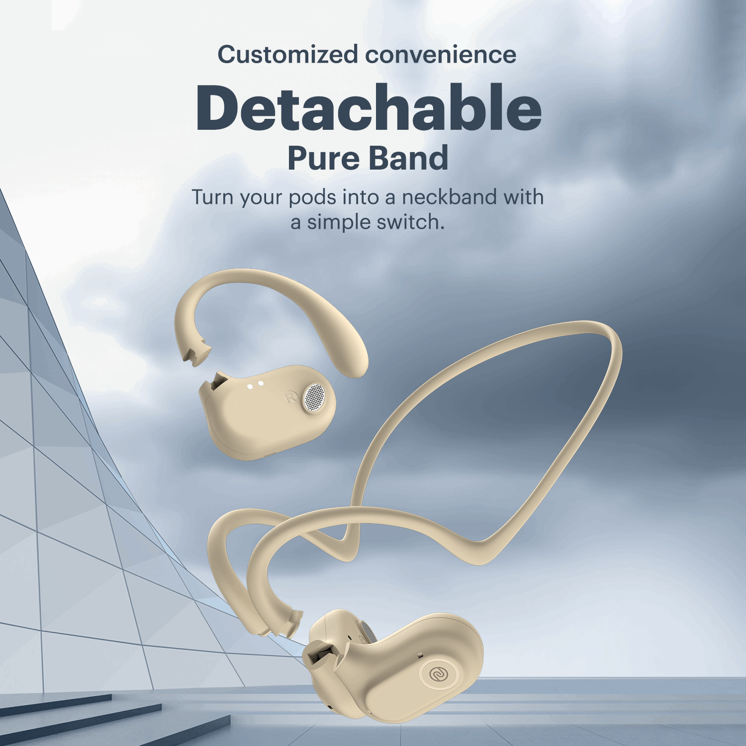 Pure Pods Truly Wireless Bluetooth Earbuds