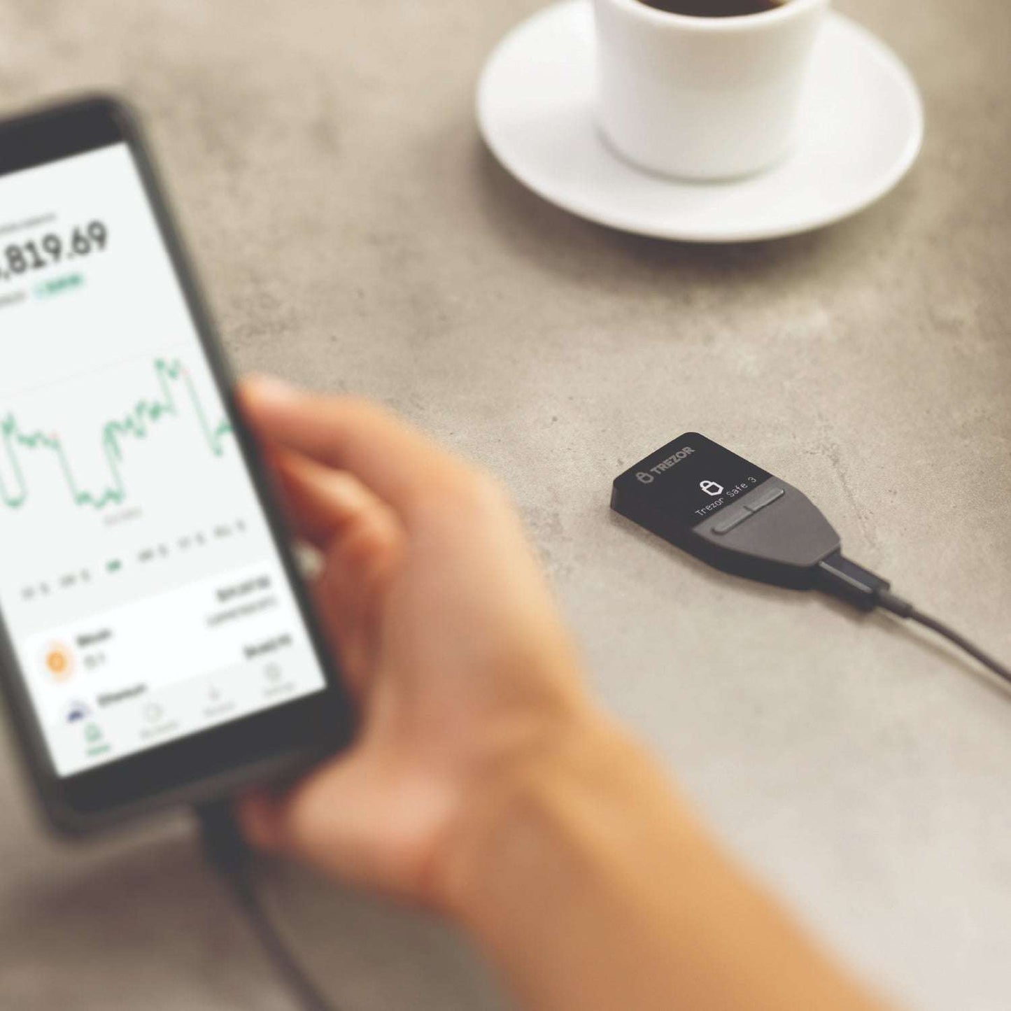 Safe 3 Advanced Crypto Hardware Wallet