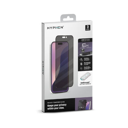 DEFENDR PRIVACY TEMPERED GLASS